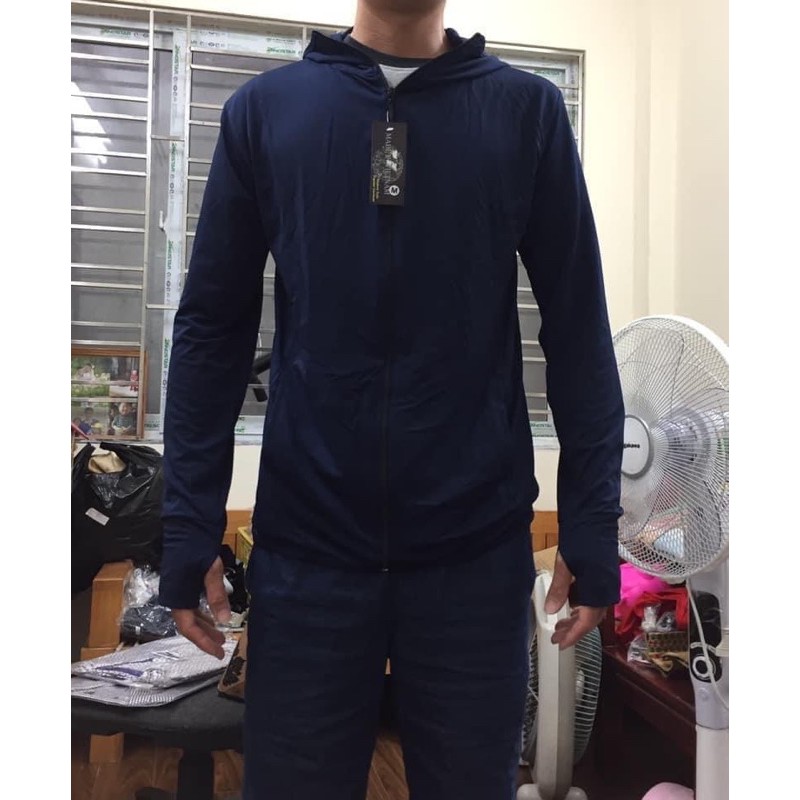 Áo chống nắng nam, áo khoác đi nắng chất vải kim cương mát loại đẹp chống tia UV | BigBuy360 - bigbuy360.vn