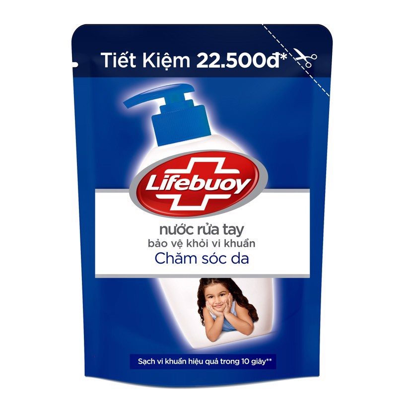 Nước rửa tay Lifebuoy bảo vệ da túi ml