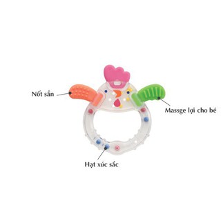 Xúc xắc gặm nướu Gà Con Richell - Đồ chơi ngậm nướu cho bé Richell Nhật Bản