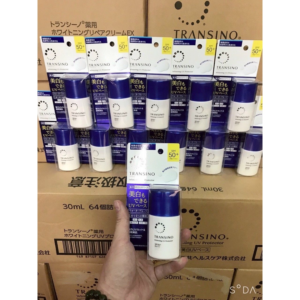 Kem dưỡng da chống nắng Transino Whitening UV 30ml