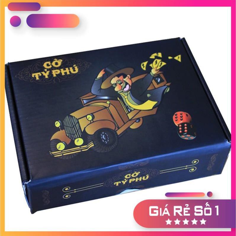 Sale lớn:  Bộ cờ tỷ phú Việt Nam Boardgame bản dày chính hãng