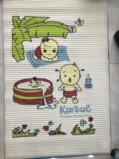 Thảm cao su hàng nhập, siêu mát cho bé