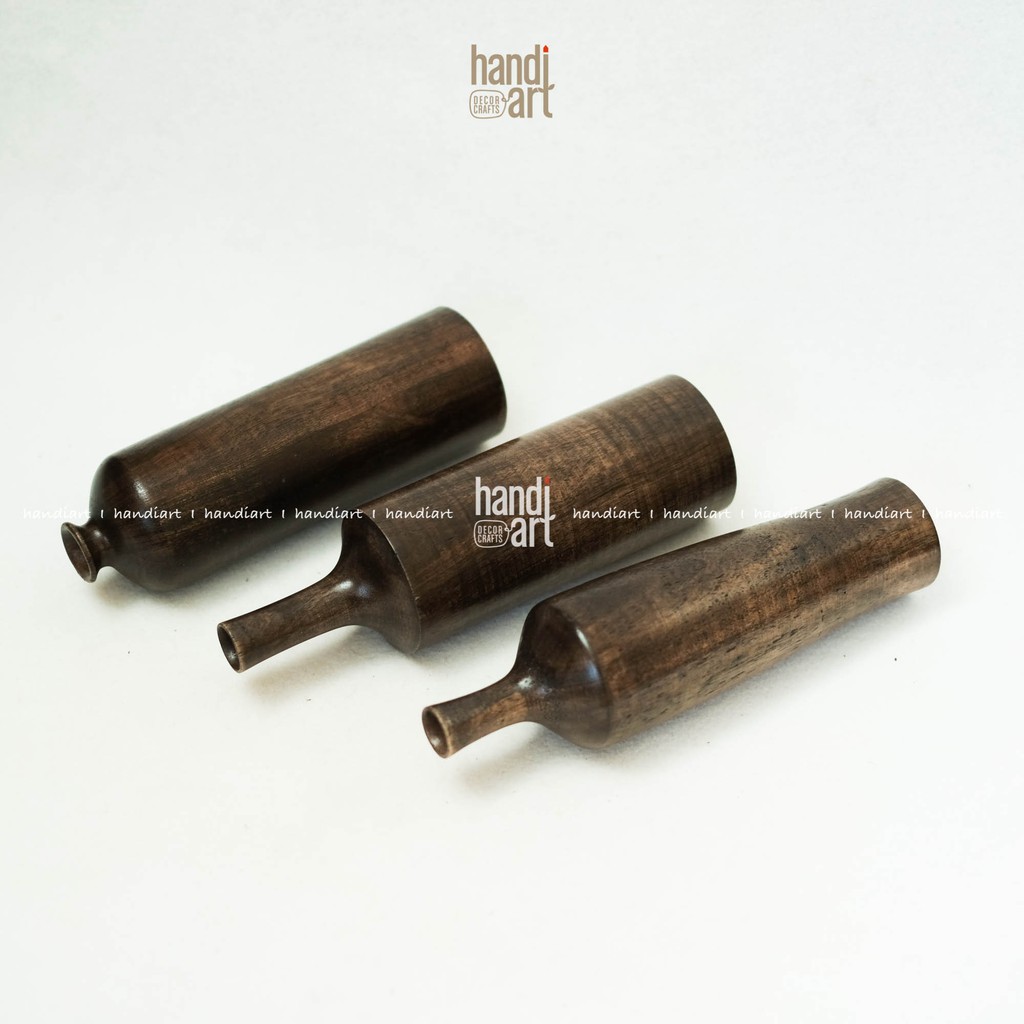 Bình gỗ trang trí kiểu dáng hiện đại