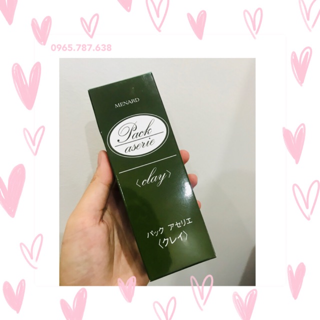 Mặt nạ đất sét Menard Pack aserie Clay