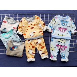 5 bộ nỉ bông cho bé trai hàng quảng châu (6-16kg)