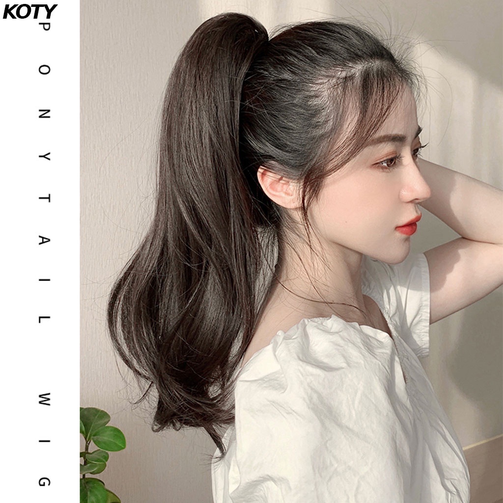Tóc giả nữ ngoặm phong cách Hàn Quốc, Tóc giả ngoặm xoăn mềm mượt