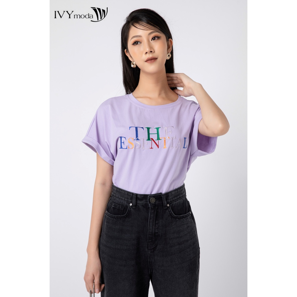 Áo thun nữ The Essential IVY moda MS 57M6574