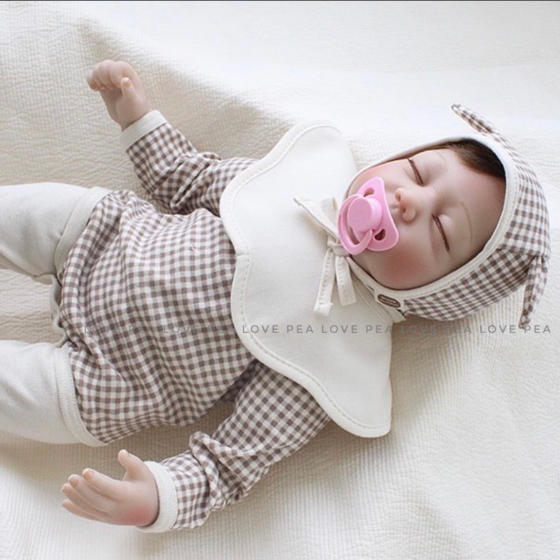 Yếm hoa Vella Bunnie Blossom Hàn Quốc cho bé