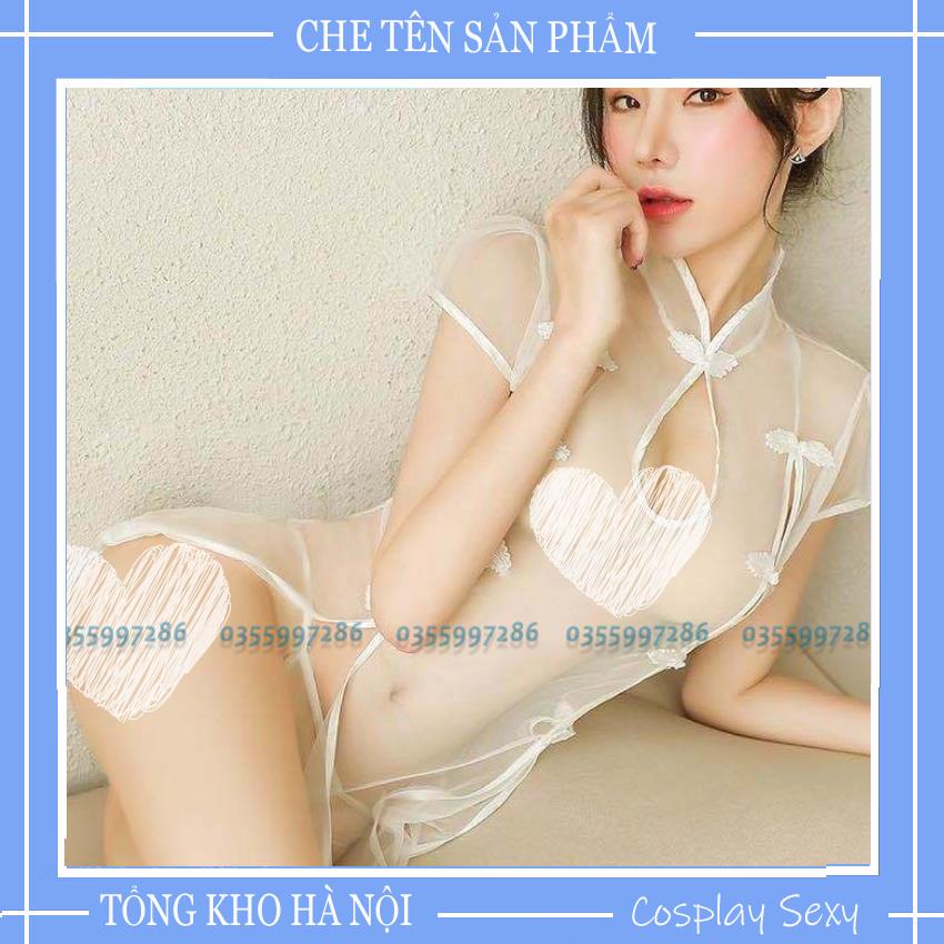 Áo Ngủ Sexy Voan Xuyên Thấu, Cosplay Sườn Xám Phong Cách Cổ Trang Trung Hoa Mã: ASXV005 | BigBuy360 - bigbuy360.vn