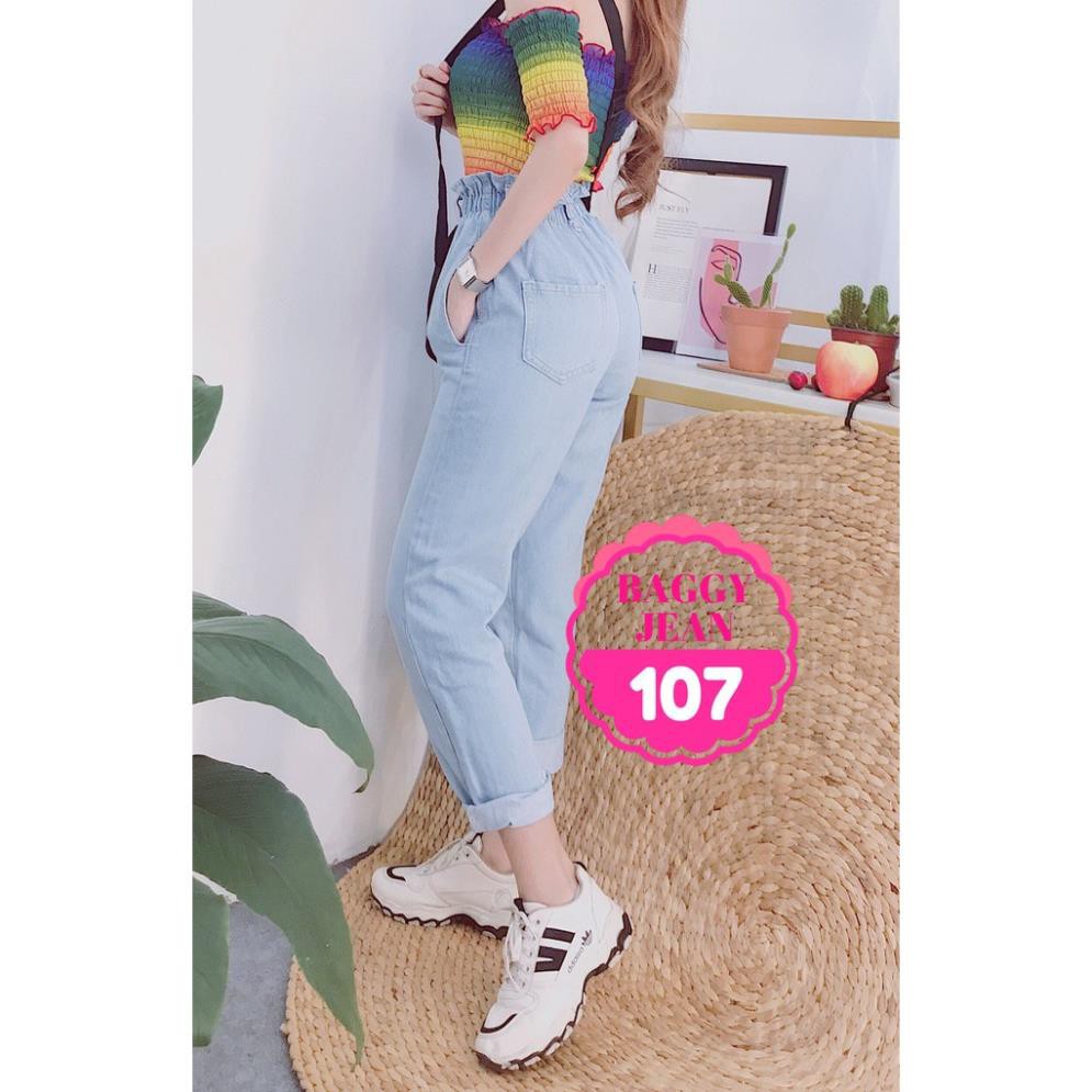 QUẦN BAGGY JEAN LƯNG THUN CỰC CHẤT (BJK107) ⚡100% ẢNH THẬT⚡