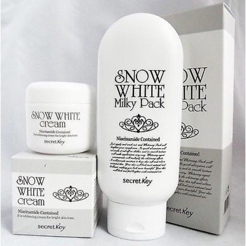 Bộ sản phẩm trắng da Milky pack SNOW WHITE