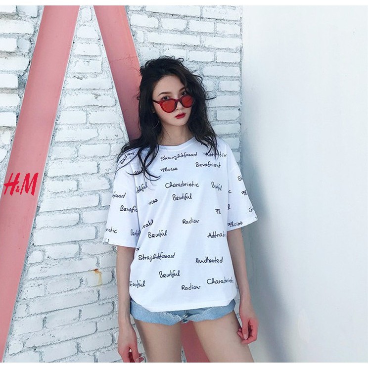 ÁO THUN TAY LỠ FORM RỘNG in chữ toàn thân (kèm ảnh thật ) | BigBuy360 - bigbuy360.vn