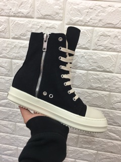 Giày sneaker Rickowens cổ cao