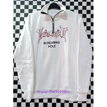 Mẫu ÁO SWEATER NỈ NGOẠI Cổ lọ phối ZIP (có ảnh thật) | BigBuy360 - bigbuy360.vn