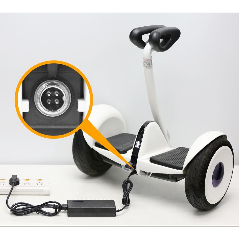 Sạc 63V 1.1A xe Ninebot chân 4 lỗ