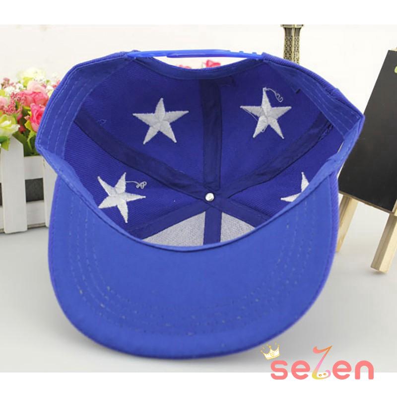 Nón lưỡi trai đan hình ngôi sao năm cánh cho trẻ em