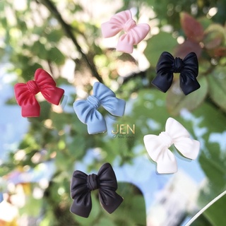 Charm nơ nhựa trang trí móng