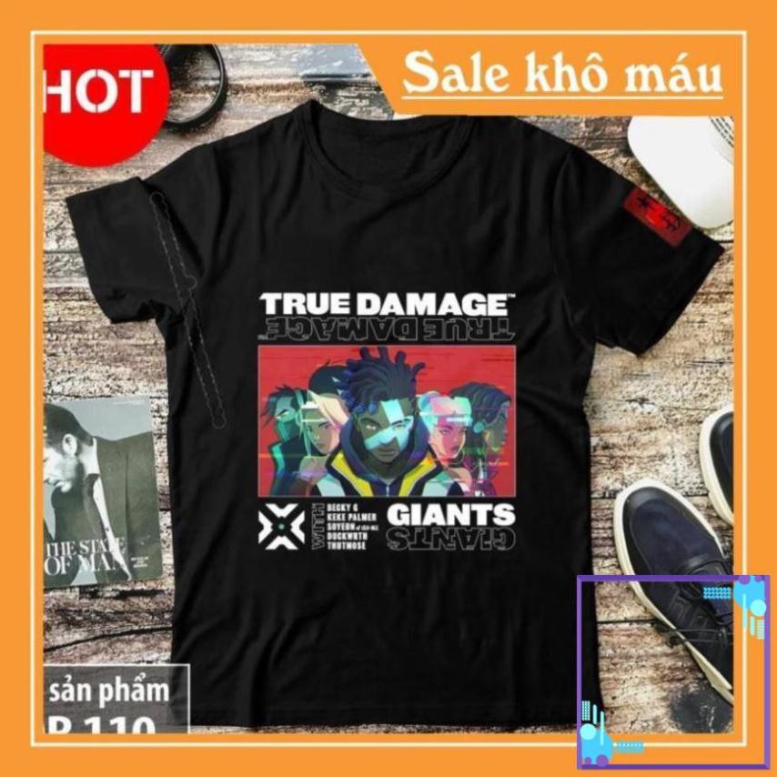 NEW 2021 -  [SALE] [HOT] Áo Liên Minh Huyền Thoại - áo team True Damage được yêu thích, cực đẹp cực ngầu giá tận xưởng