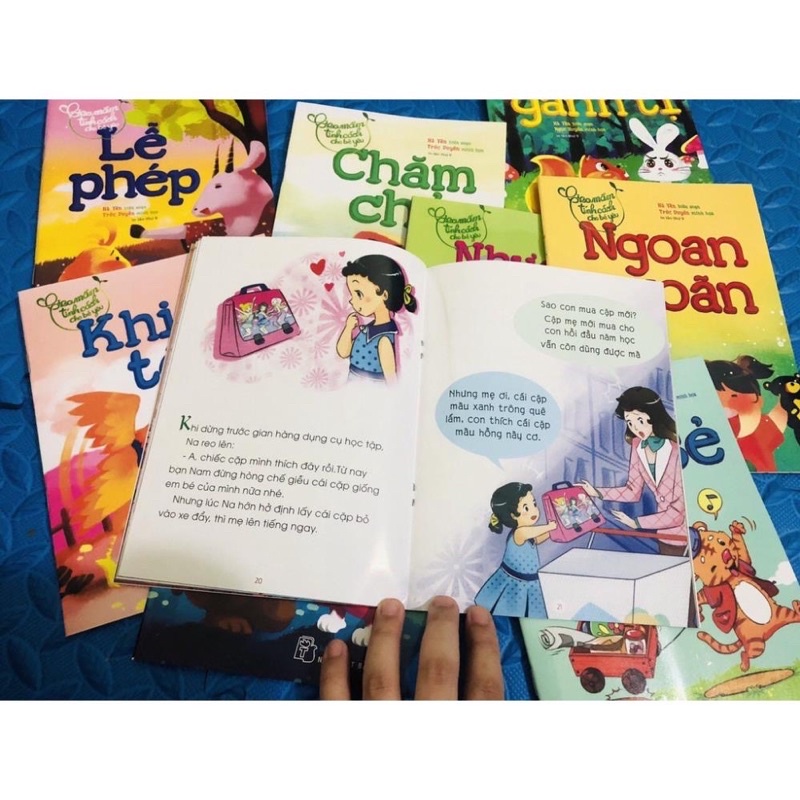 Sách Bộ Sách Gieo Mầm Tính Cách Cho Bé Yêu