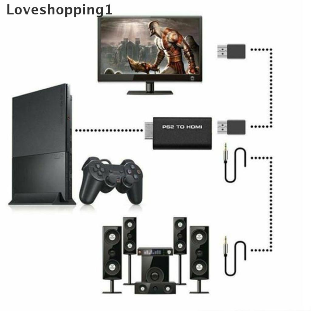 Đầu Chuyển Đổi Ps2 Sang Hdmi Video Với Đầu Ra Âm Thanh 3.5mm Cho Hdtv