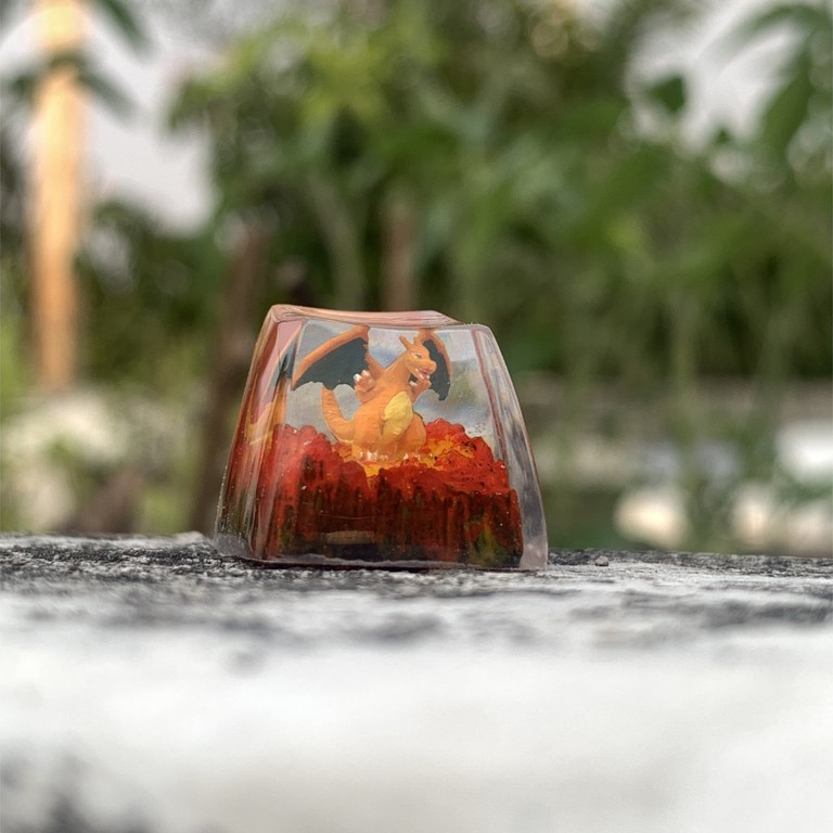 Nút bàn phím Keycap Charizard- Pokemon
