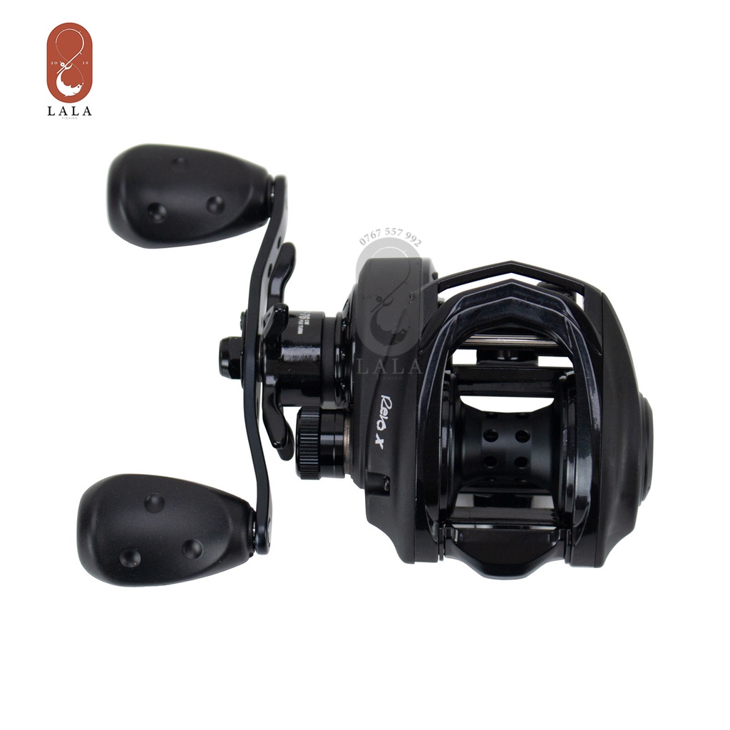 Máy câu ngang Abu Garcia Revo4 X-HS-L tay trái