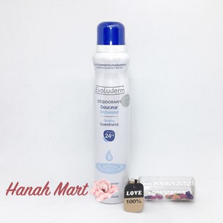 Xịt thơm toàn thân Evoluderm 200ml của Pháp