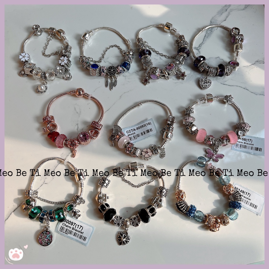 Vòng tay Charm mạ bạc 925 Hestia Hàn