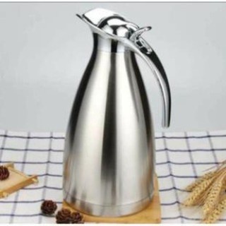 Bình Giữ Nhiệt Inox 2L Cao Cấp Thái Lan Sang Trọng Phong Cách, Ca Chịu Nhiệt Inox Thái Lan