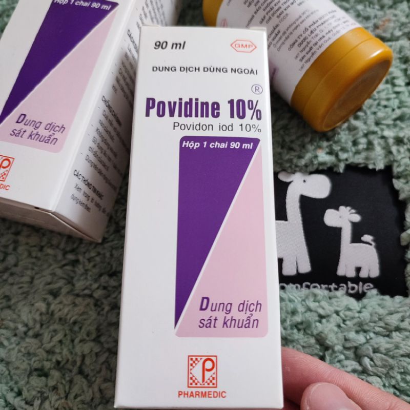 (Q1-HCM) Dung Dịch Sát Khuẩn Povidine 90ml - Vệ Sinh Vết Thương Tại Nhà