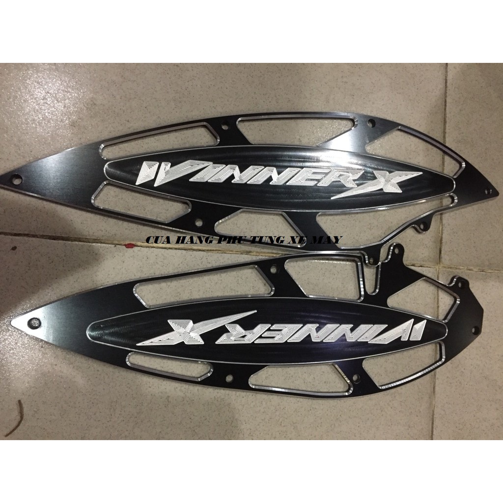 Ốp sườn nhôm CNC cao cấp cho xe Honda Winner X - 1 cặp