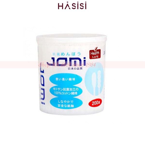 Tăm Bông Hộp Trắng  JOMI - Health Care - 200 Que