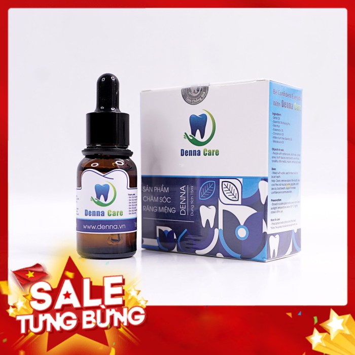 Chăm Sóc Răng Miệng Denna Care Tinh Dầu Ngăn Ngừa Sâu Răng, Hôi Miệng