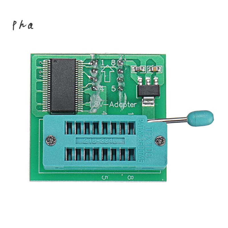 Usb Lập Trình Ch341A + Kẹp Soic8 + Đầu Nối 1.8v + Bộ Chuyển Đổi Soic8