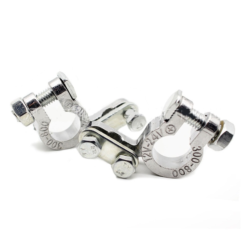Bộ 2 Kẹp Nối Dây Điện Bằng Đồng Cho Xe Hơi / Xe Tải