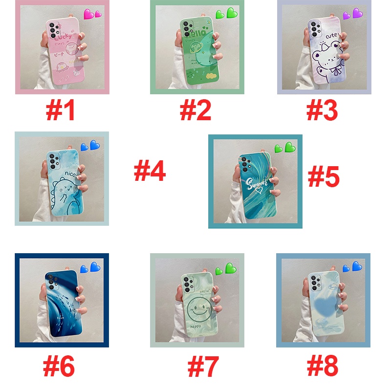 Cute Dinosaur Bear Soft Silicone Phone Case For Samsung Galaxy A32 4G A32 5G A33 5G A50 A30s A50s A52 5G A52 4G A52s 5G Shockproof Cover
