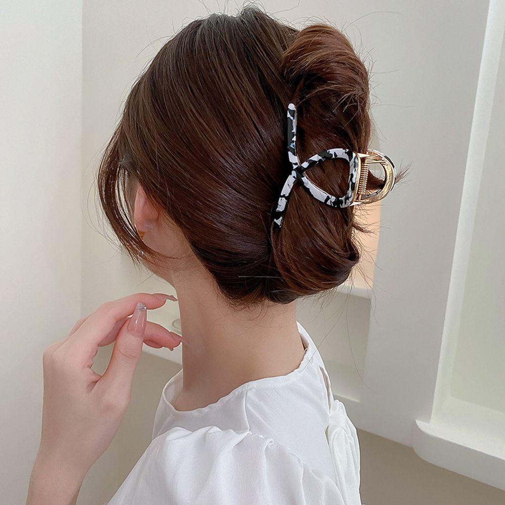 Kẹp Tóc Đuôi Ngựa Phong Cách Vintage Thanh Lịch Dành Cho Nữ Giá Đỡ