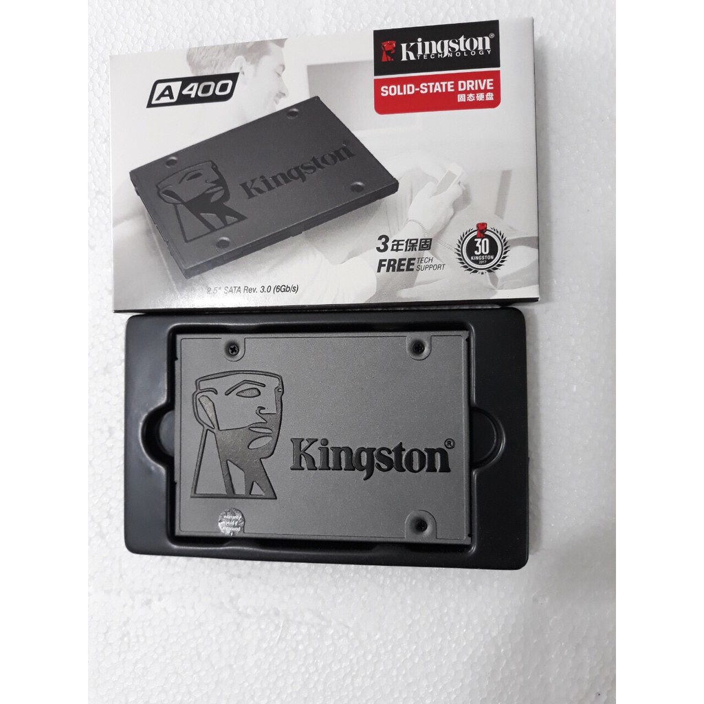 [Mã ELMS05 giảm 5% đơn 300k]SSD SA 120g A400 Kingston chính hãng