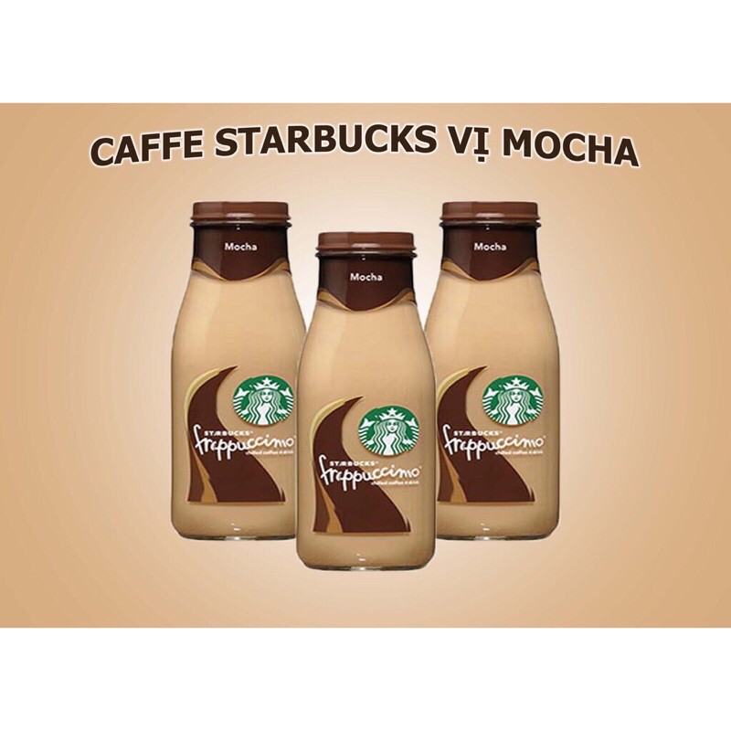 CÀ PHÊ ĐÓNG CHAI STARBUCKS FRAPPUCCINO 281ML