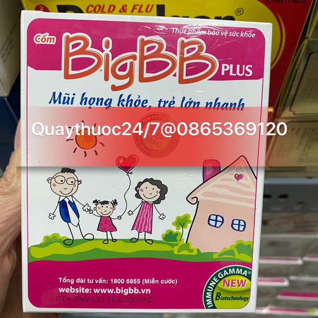 CỐM BIGBB PLUS MŨI HỌNG KHOẺ