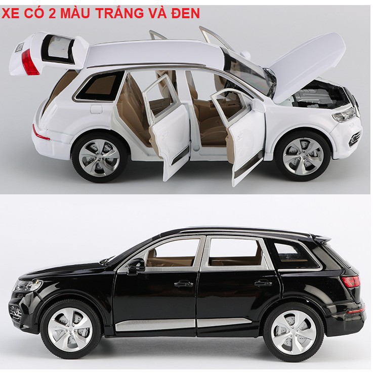 Xe XLG Audi Q7 chính hãng mô hình tỉ lệ 1:24 chất liệu hợp kim