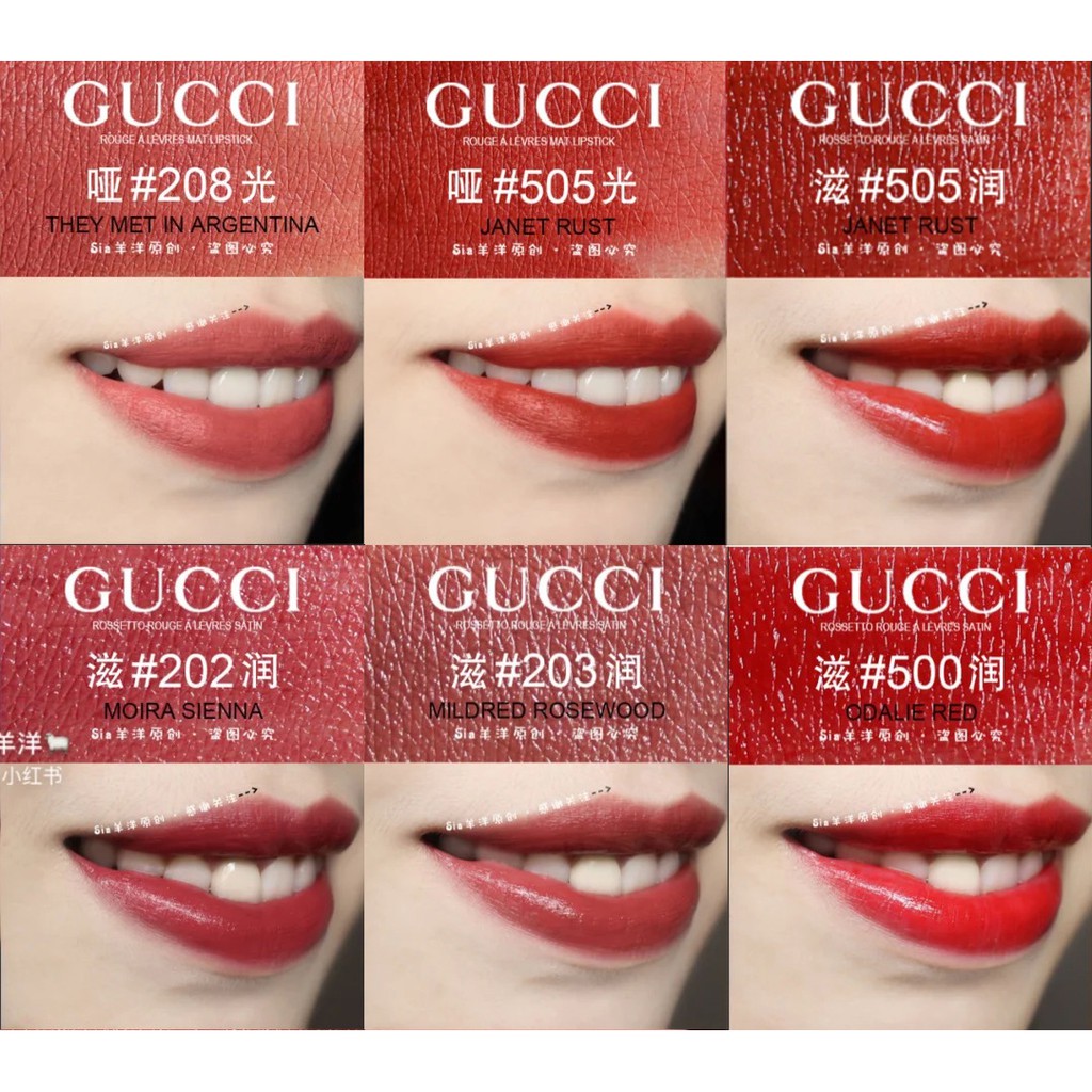 [Chính Hãng] Son Gucci Rouge a Levres Satin, Matte và Sheer | BigBuy360 - bigbuy360.vn