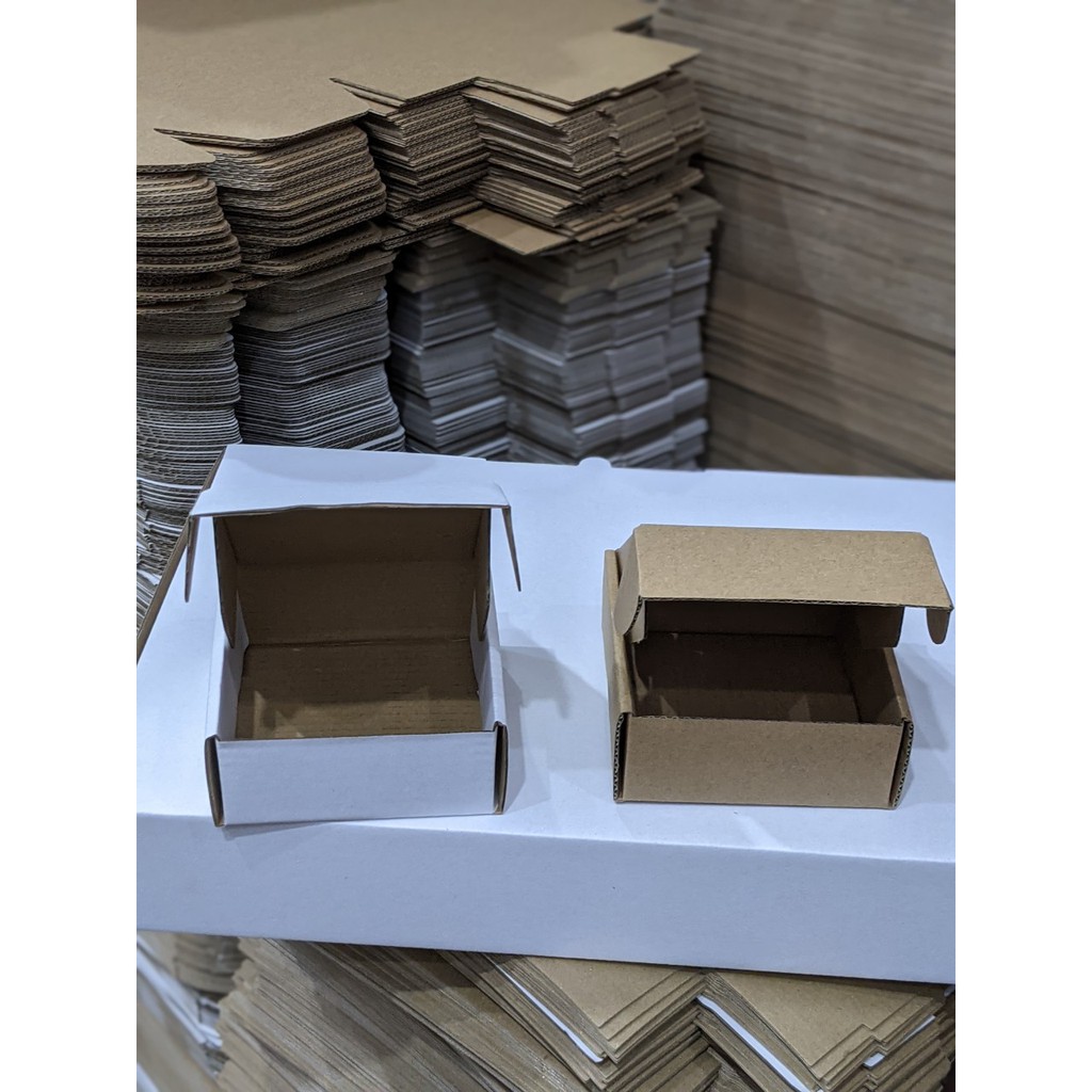 HỘP GÀI ĐỰNG PHỤ KIỆN SIZE 10X10X4CM BỘ 50 HỘP CARTON