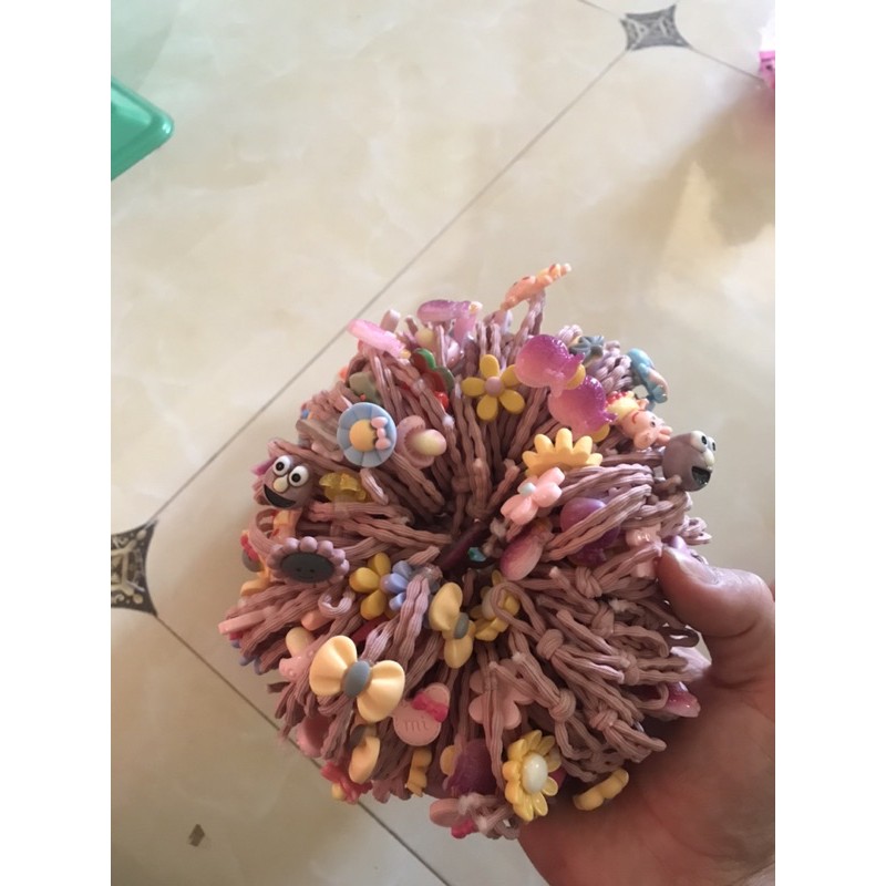 Sét chun buộc tóc nhiều mẫu cho mẹ và bé *1k9/dây*