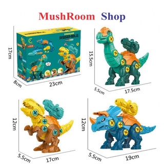 Đồ Chơi Mô Hình Khủng Long Lắp Ráp Phi Tiêu Cho Bé