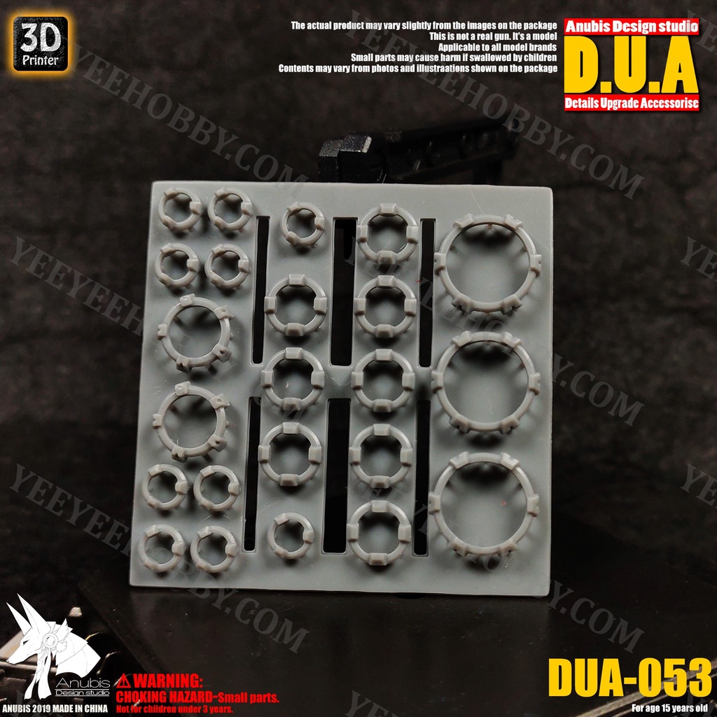 PHỤ KIỆN MOD ANUBIS - CHI TIẾT NHỰA MÔ HÌNH IN 3D DUA053