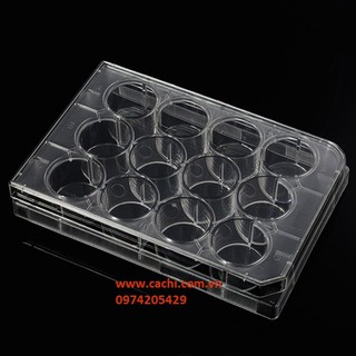 Đĩa nuôi cấy tế bào 12 giếng - đĩa nhựa 12 giếng