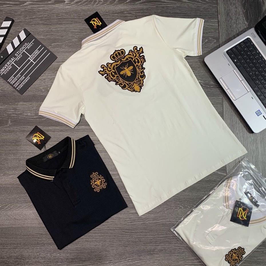 Áo thun nam ngắn tay cổ bẻ vải cotton co giãn đẹp mẫu mới | BigBuy360 - bigbuy360.vn