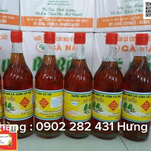 Loại 750 ml thượng hạng - Nước mắm vừa ăn sống - vừa nấu . Quy cách đóng gói 1 thùng 6 chai