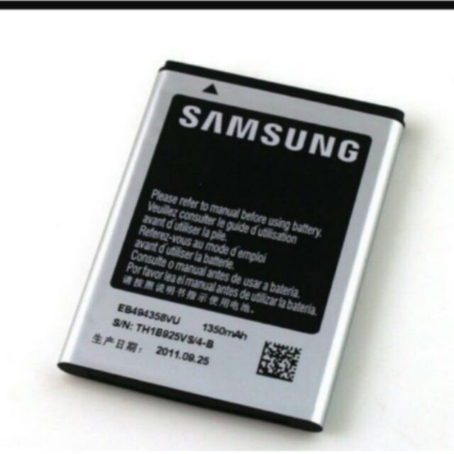 Pin xịn dành cho samsung galaxy Ace S5830 bh 3 tháng đổi mới